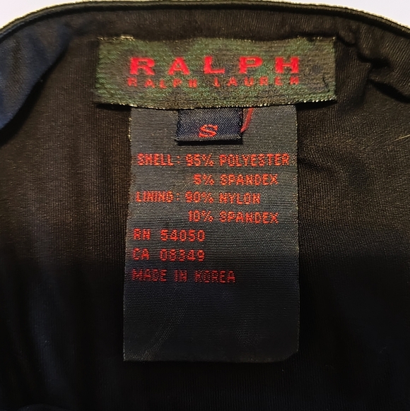 Ralph Lauren Vintage Black Sequin Netted Strappy Cocktail Party Dress Size Small - Picture 9 of 11